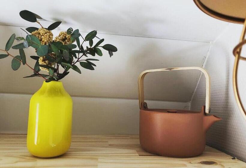 Пансион Gîte Aurinko : Caravane Avec Bain Nordique