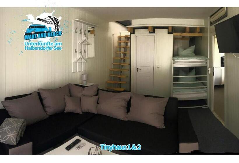 פנסיון Unterkünfte Bei Wake And Beach Am Halbendorfer See