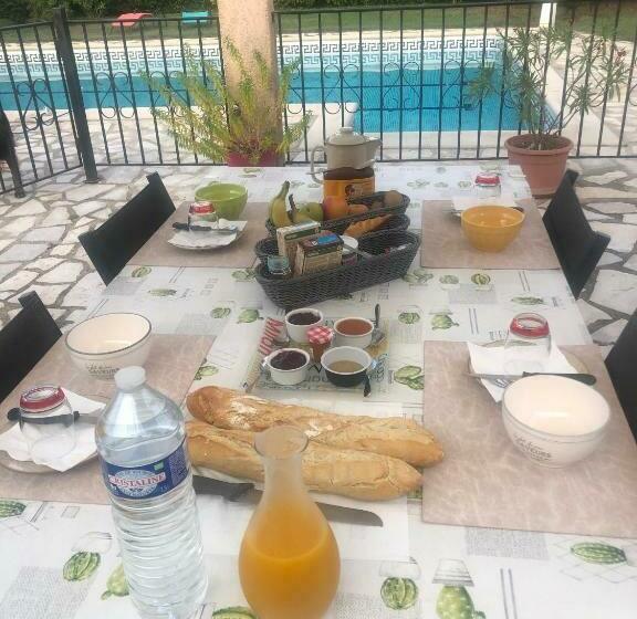 민박 Au Mimosa   Chambre D Hôte Le Laurier