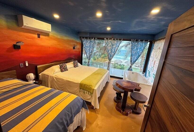 مبيت وإفطار Beachfront Paradise Boutique