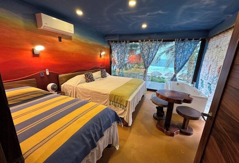 مبيت وإفطار Beachfront Paradise Boutique