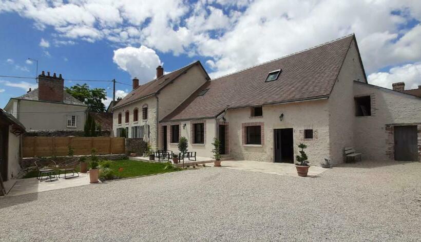 민박 Le Clos Macé   Maison D Hôtes Proche Blois Chambord
