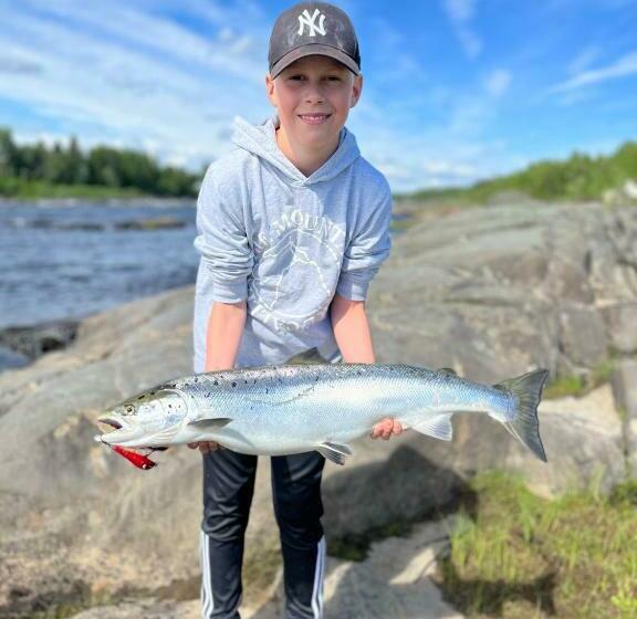 리조트 Lapinkoski Salmon Lodges Simojoki   Simoriver