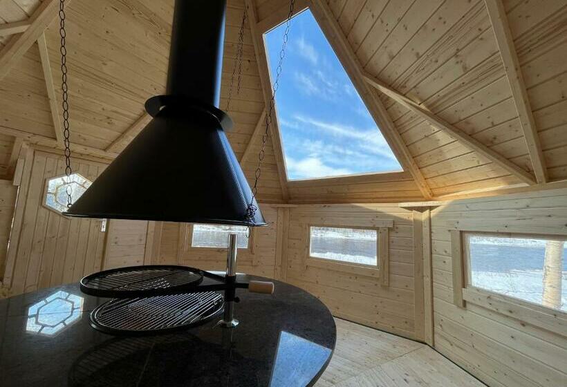 리조트 Lapinkoski Salmon Lodges Simojoki   Simoriver