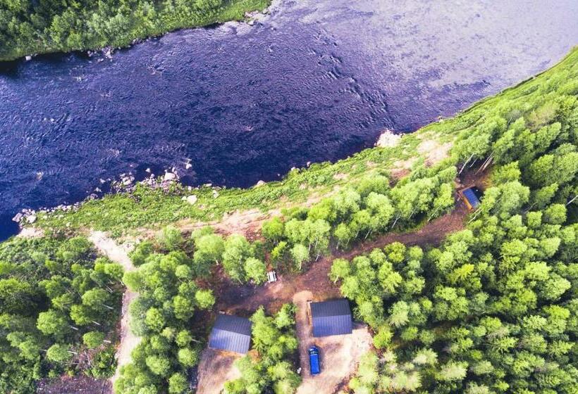 리조트 Lapinkoski Salmon Lodges Simojoki   Simoriver