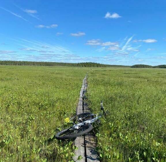 리조트 Lapinkoski Salmon Lodges Simojoki   Simoriver