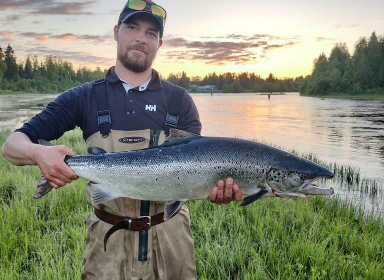 리조트 Lapinkoski Salmon Lodges Simojoki   Simoriver