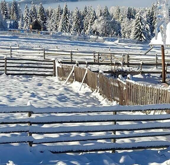 بنسيون Cabana Dor De Acas / Restaurant Dor De Acas