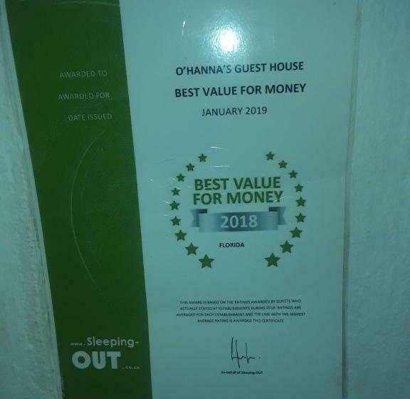 膳宿费 O Hanna S Guest House