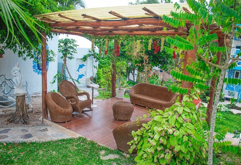 ホテル Casa Caracol Bacalar Lagoon