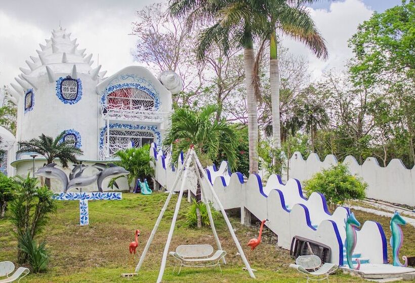 ホテル Casa Caracol Bacalar Lagoon