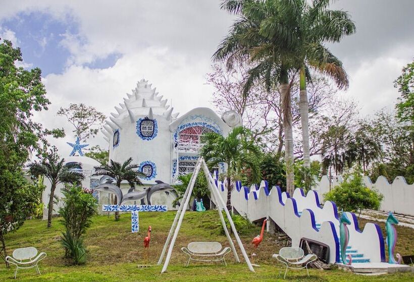 ホテル Casa Caracol Bacalar Lagoon
