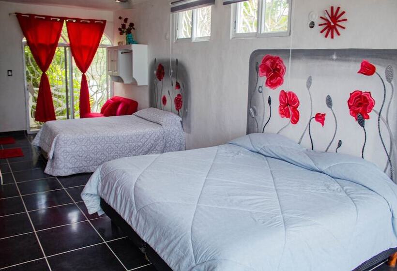 ホテル Casa Caracol Bacalar Lagoon