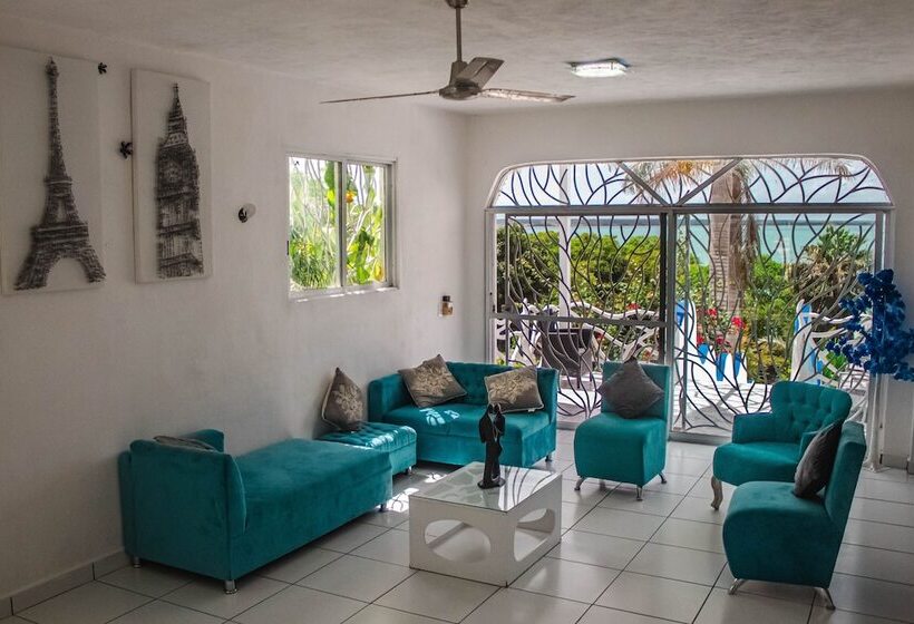 ホテル Casa Caracol Bacalar Lagoon