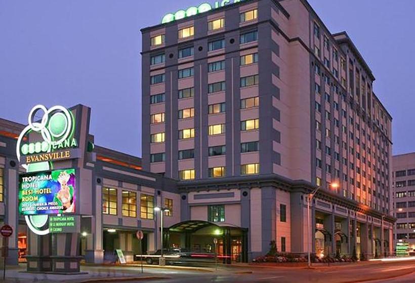 בית מלון כפרי Bally S Evansville Casino &