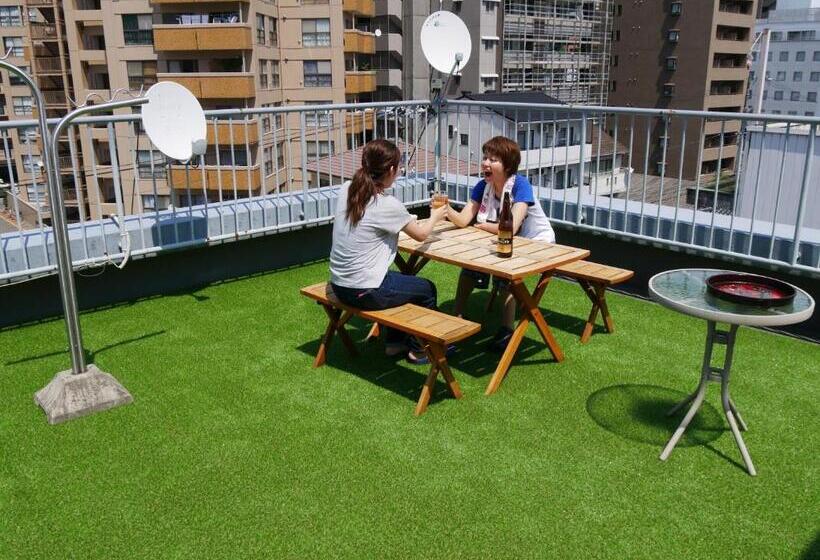 旅馆 Jhoppers Hiroshima Guesthouse