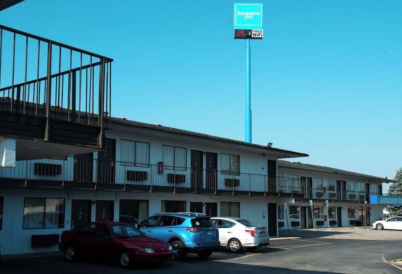 فندق على الطريق Anderson Inn, Anderson, Indiana
