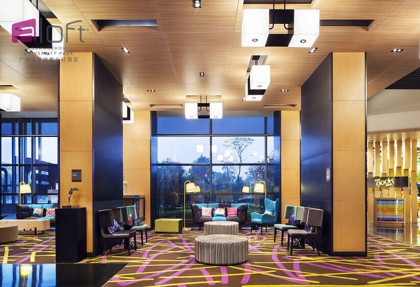 ホテル Aloft Guangzhou University Park