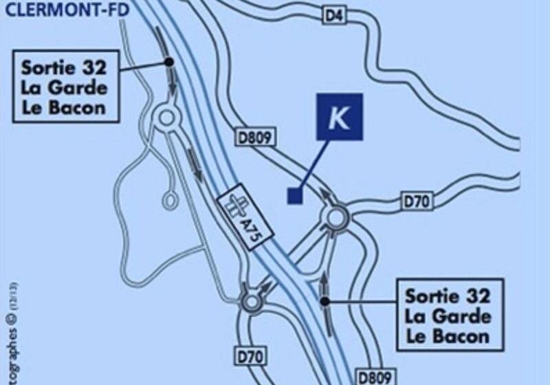 Отель Kyriad Saint Chely D Apcher  Aire De La Lozere