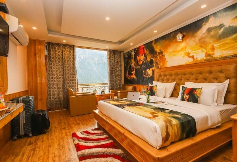 ホテル Old Smugglers With Balcony Mountain View Ac Hot And Cold Near To Hadimba Temple Near To Mall Road