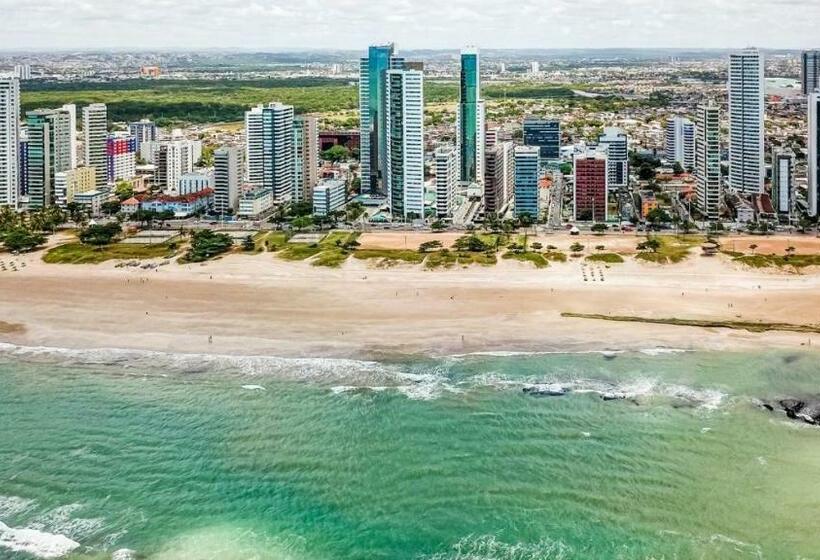 호텔 Flat Padrão Luxo Na Av Boa Viagem