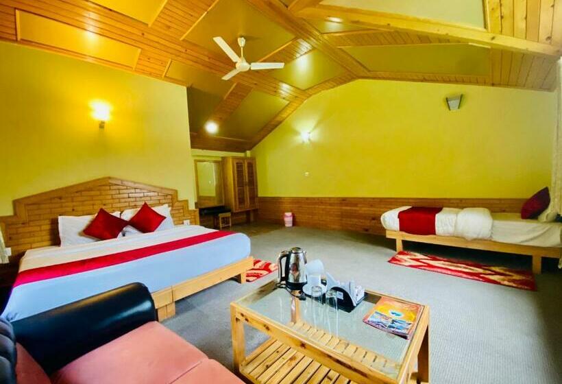 酒店 Snow Clad Resort, A True Riverview Resort Manali