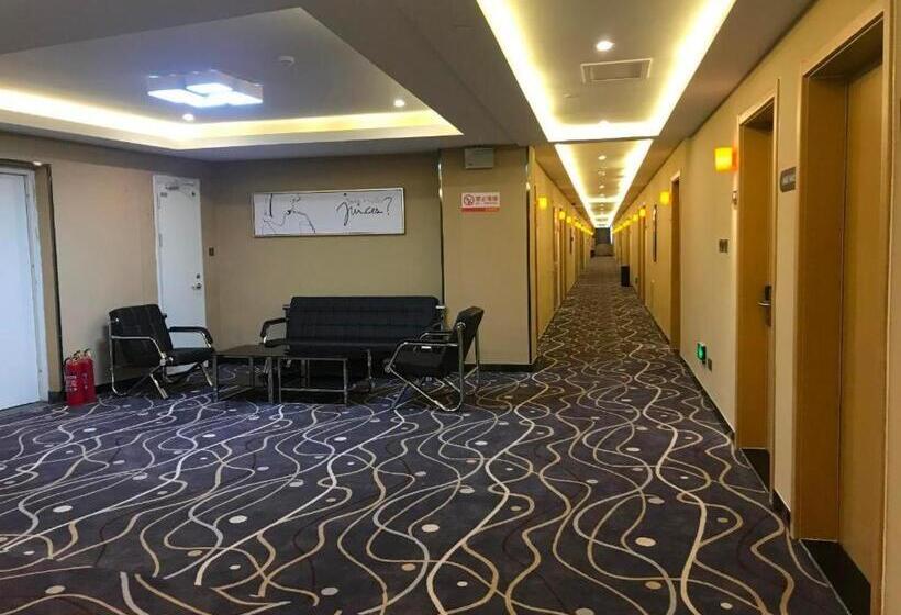 בית מלון כפרי 7 Days Premium Zibo Huantai Xinyu Building