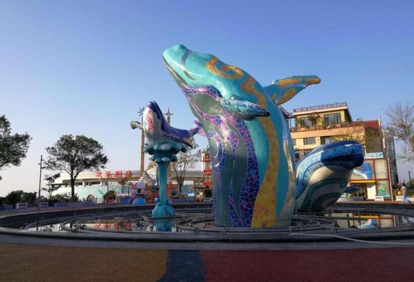 호텔 7 Days Premium Qingdao World Of Ocean Qingdao University