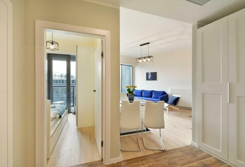 Apartments In  Hanza Tower  Sauna&pool