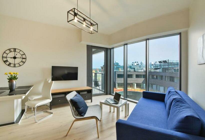 Apartments In  Hanza Tower  Sauna&pool