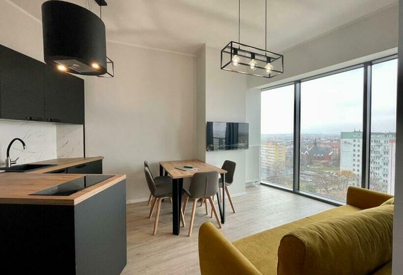 Apartments In  Hanza Tower  Sauna&pool