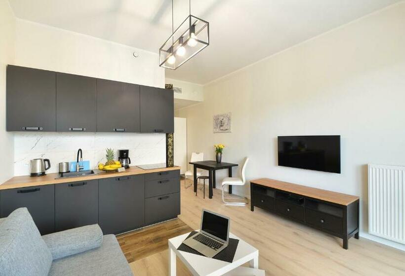 Apartments In  Hanza Tower  Sauna&pool