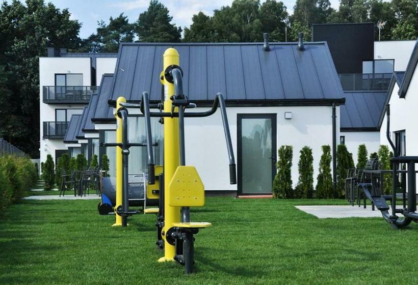 住宿加早餐  5 Zmysłów Akademia Wypoczynku Domki