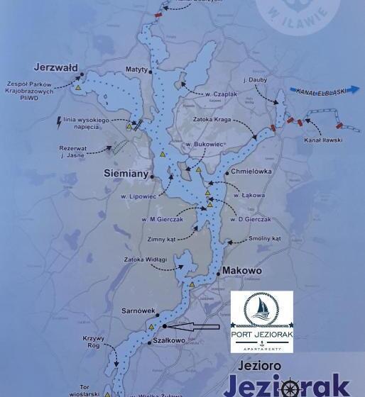 住宿加早餐 Port Jeziorak