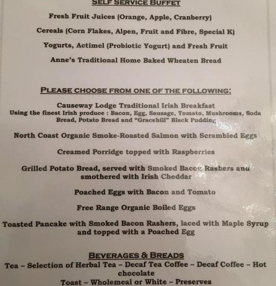 Bed and Breakfast Causeway Lodge