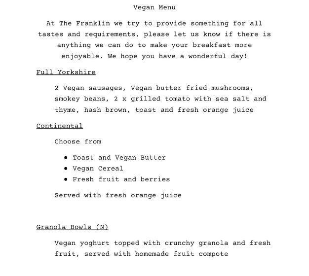 ペンション The Franklin