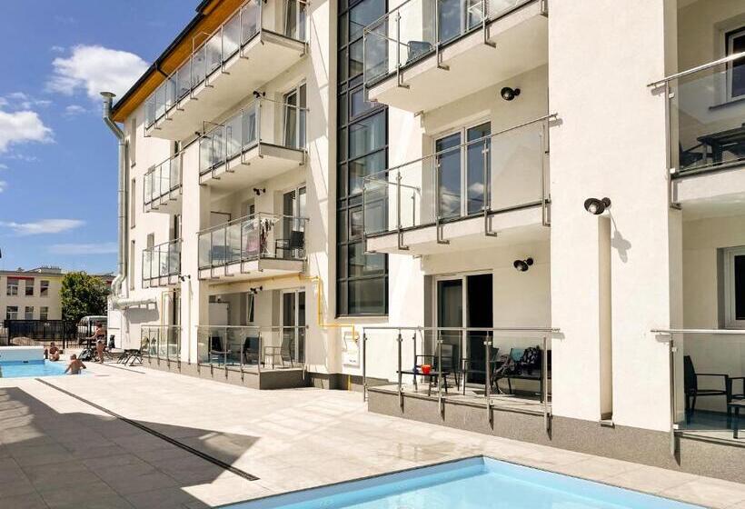 ベッドアンドブレックファースト Dobre Smaki At Wczasowa8 Sea Resort