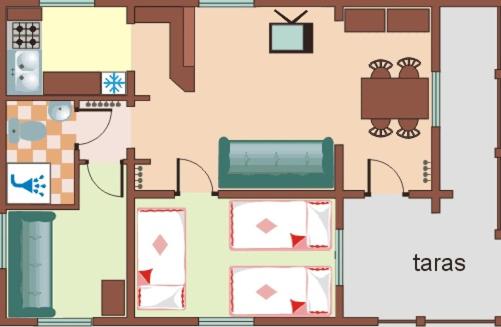 Курорт Leśnik Bungalow Stegna Domki Letniskowe Nad Morzem