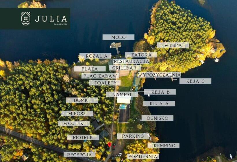 منتجع Ośrodek Wypoczynkowy Julia W Samociążku