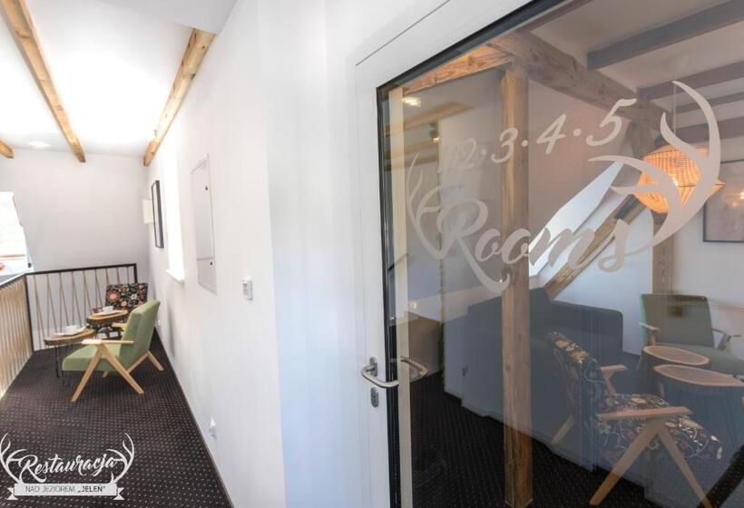 ユースホステル Pokoje Hotelowe Nad Jeziorem Jelen