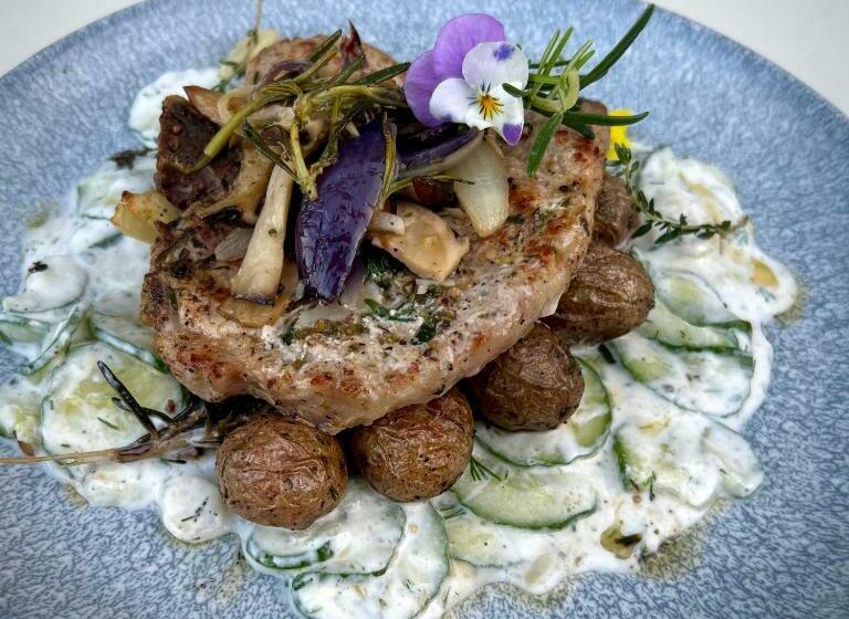 צימר Apartamenty Mesa Grill Restaurant Cafe