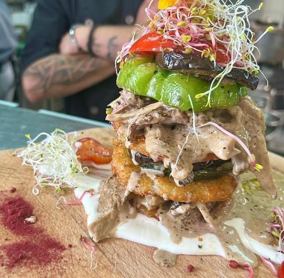 צימר Apartamenty Mesa Grill Restaurant Cafe