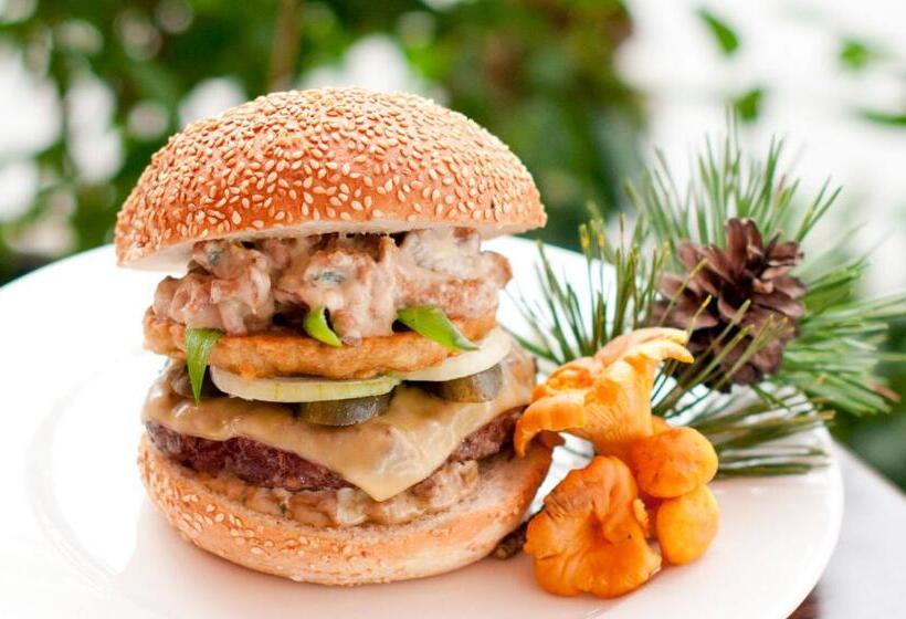 צימר Apartamenty Mesa Grill Restaurant Cafe