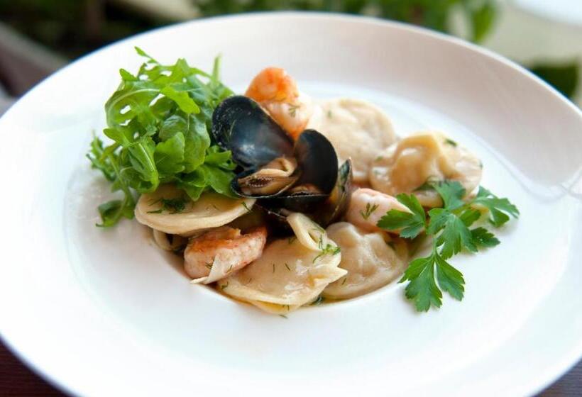 צימר Apartamenty Mesa Grill Restaurant Cafe