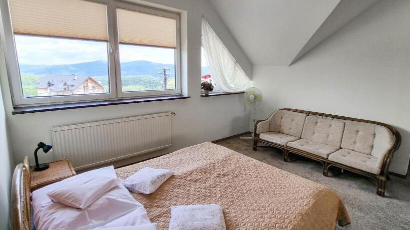 住宿加早餐  Pensjonat Na Górce   Widok Na Jezioro Solińskie I Góry 534 556 639