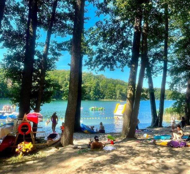 منتجع Zacisze,pl Domki Premium I Bungalowy Deluxe Nad Jeziorem łagowskim