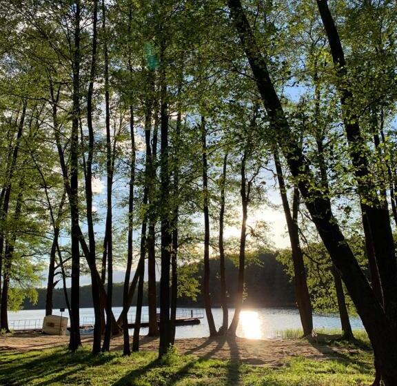 منتجع Zacisze,pl Domki Premium I Bungalowy Deluxe Nad Jeziorem łagowskim