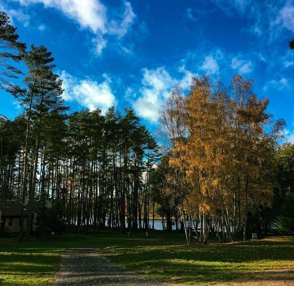 منتجع Zacisze,pl Domki Premium I Bungalowy Deluxe Nad Jeziorem łagowskim