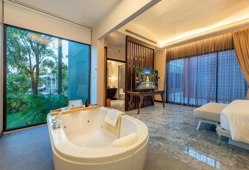 בית מלון כפרי Phukalini Luxury Pool Villa & Onsen Sha Plus Certified