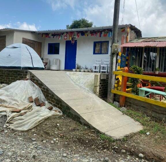 Alberg Salento Paisaje Andino Casa Azul